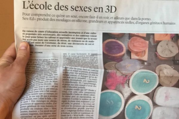 Photo de l'article "L'école des sexes en 3D, par Catherine Lalonde,du Devoir
