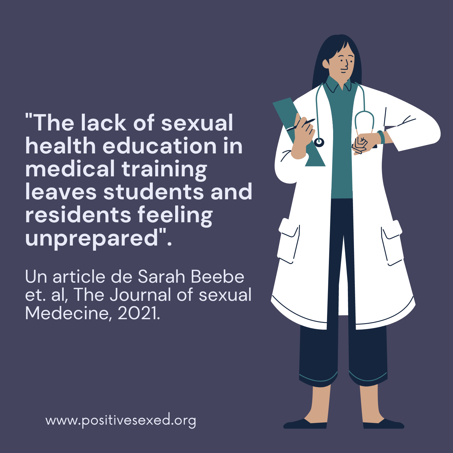 From Sarah Beebe et al., The Journal of Sexual Medecine, 2021