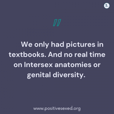 Text: We only had pictures in textbooks.